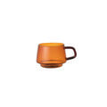 Gobelet en verre ambré 270ml