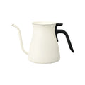 Bouilloire à café à col de cygne 900 ml noire