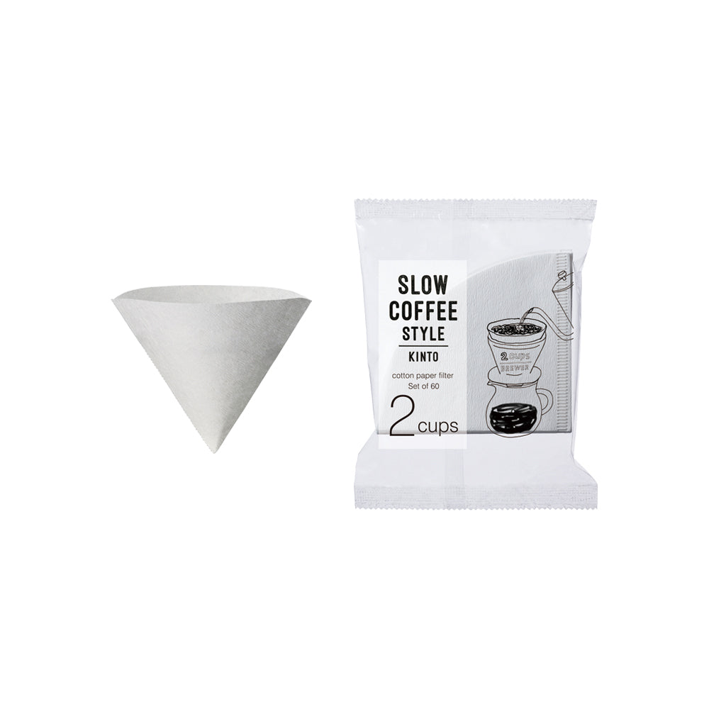 Filtre à café en papier coton 2 tasses