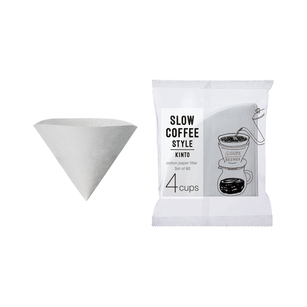 Filtre à café en papier coton 4 tasses