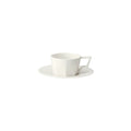 Tasse et soucoupe à espresso en porcelaine 80 ml