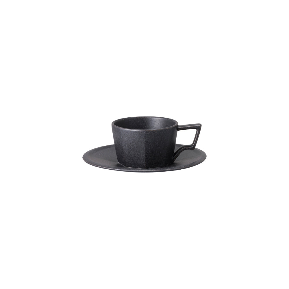 Tasse et soucoupe à espresso en porcelaine 80 ml