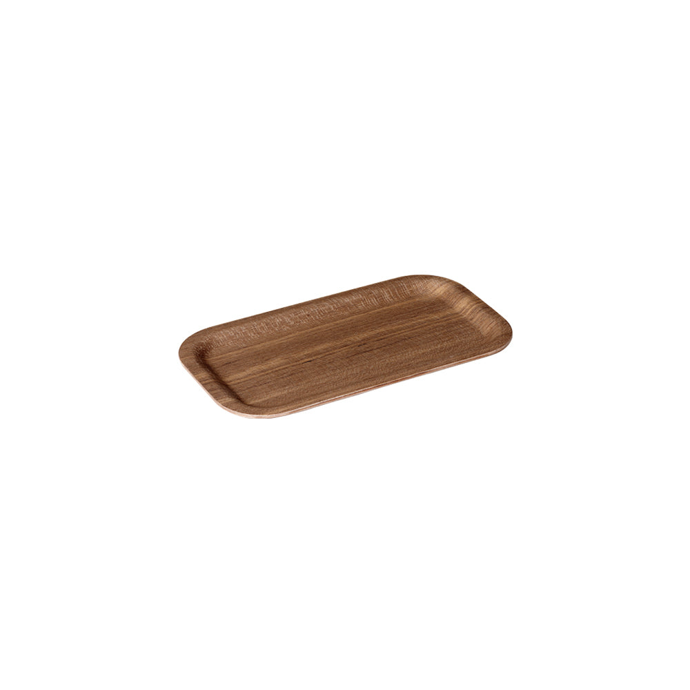 Plateau antidérapant 220×120 mm teck