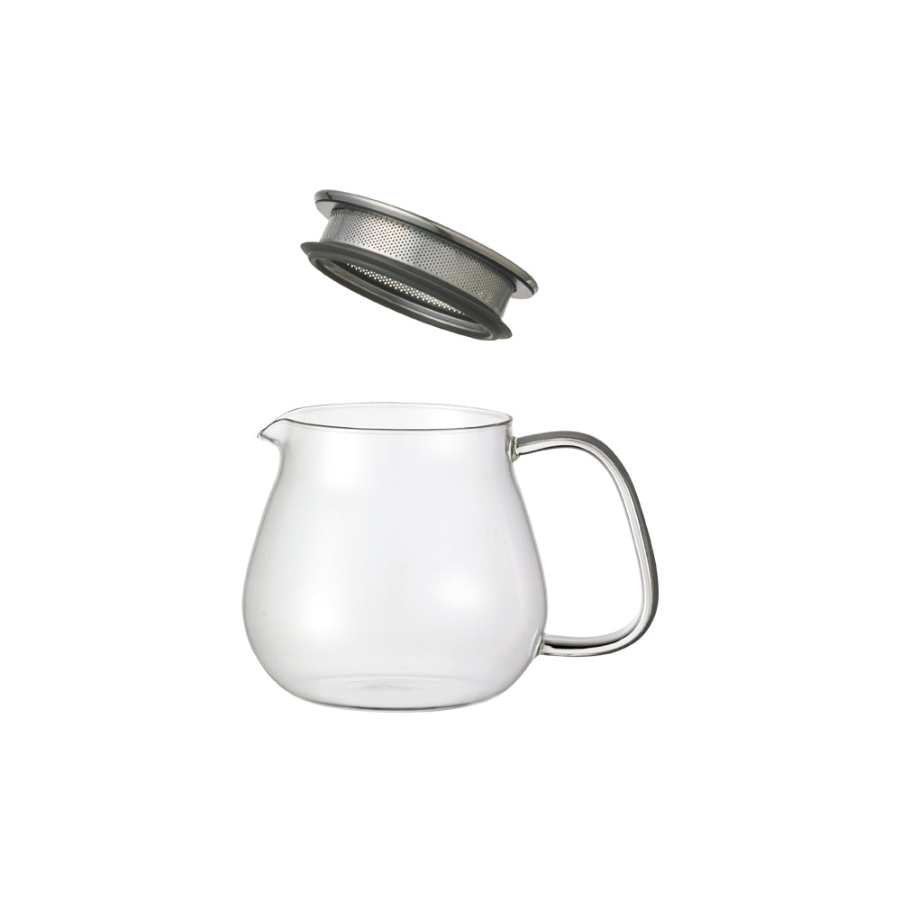 Théière en verre à bouton unique 460ml