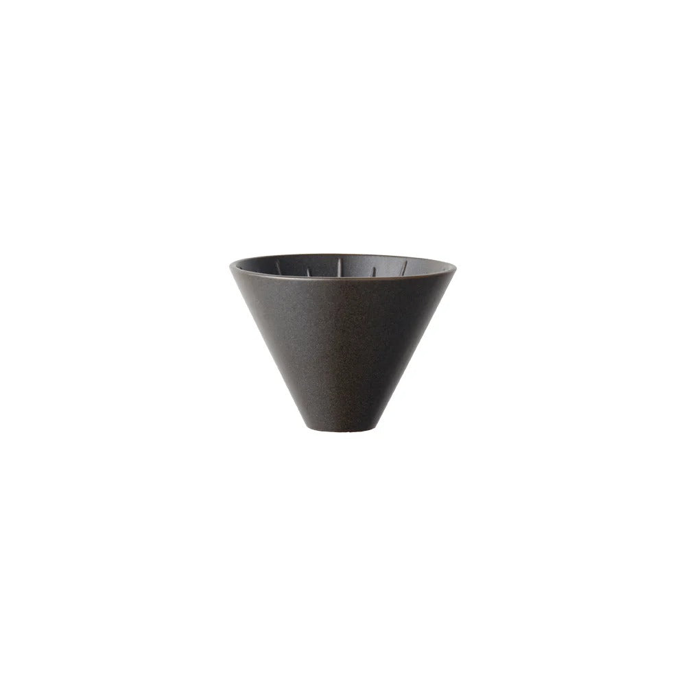 Verseuse à café-filtre 4 tasses en porcelaine effet fonte