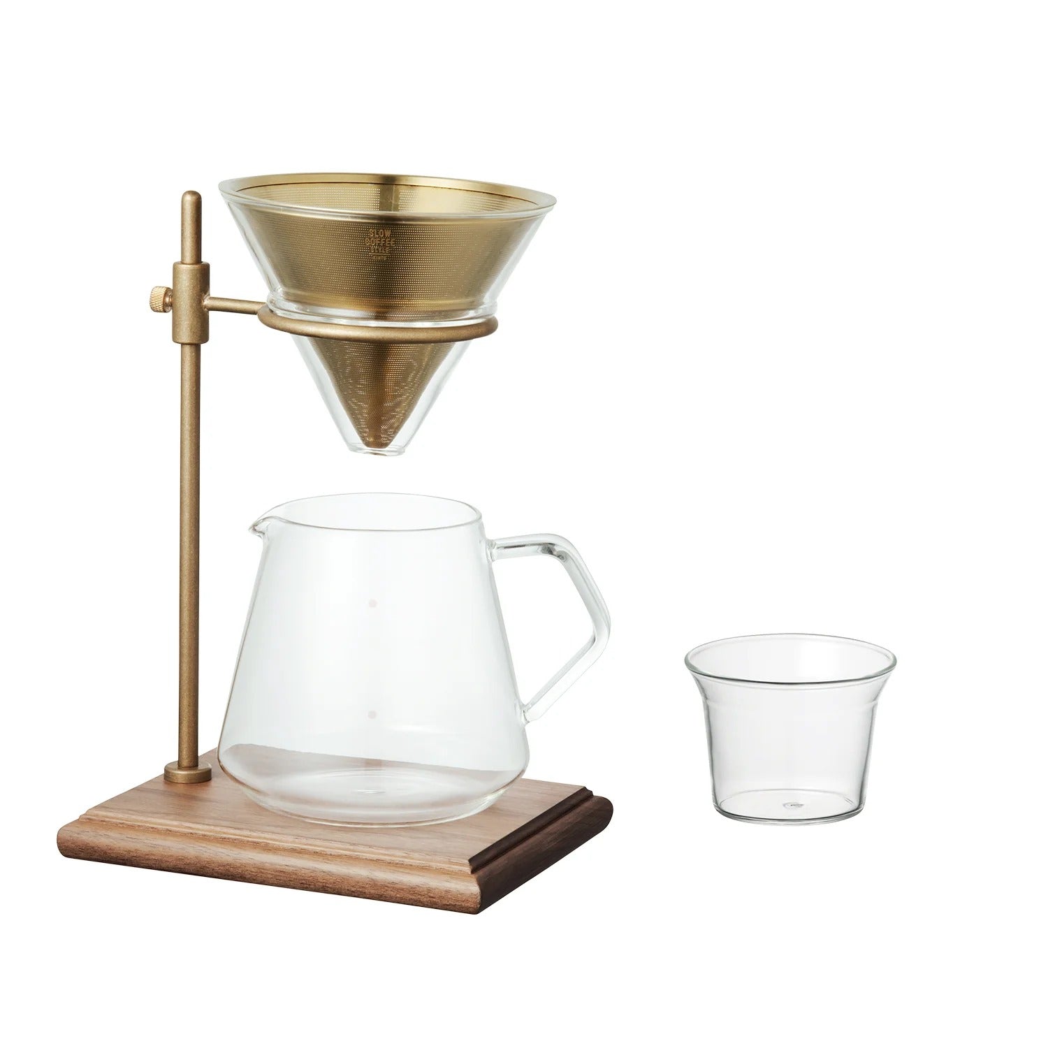 Verseuse à café en verre 2 tasses avec graduation