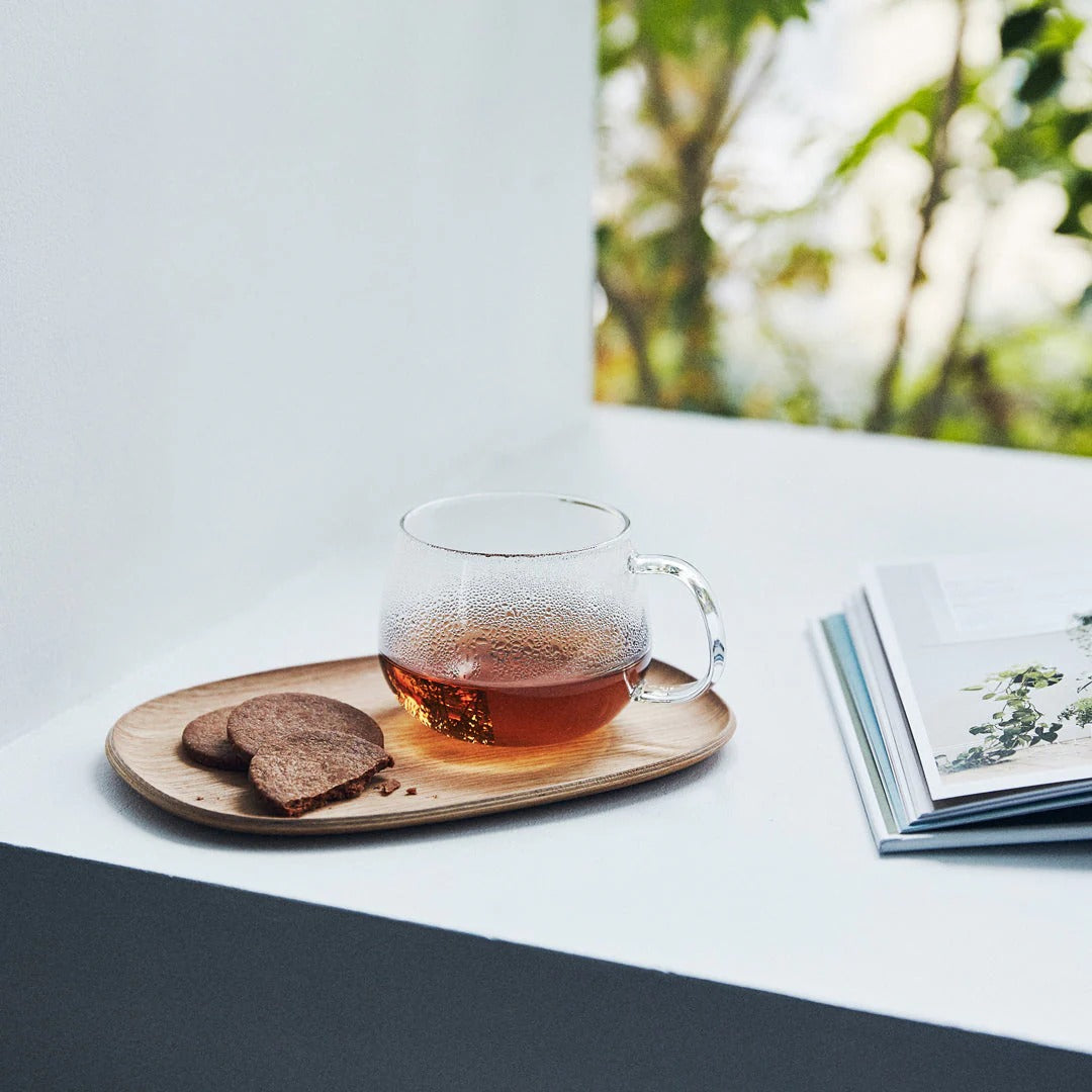 Tasse en verre résistant à la chaleur 350 ml