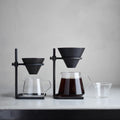 Verseuse à café en verre 2 tasses avec graduation