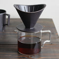 Verseuse à café en verre 2 tasses