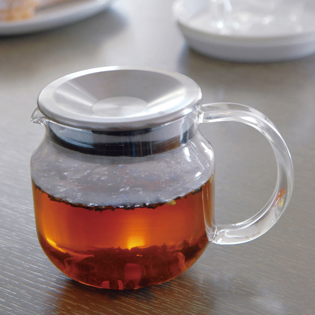 Théière en verre avec filtre intégré 450 ml