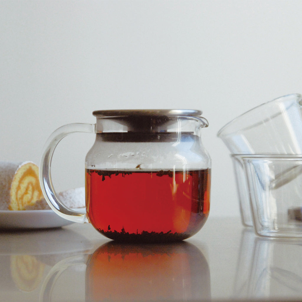 Théière en verre avec filtre intégré 450 ml