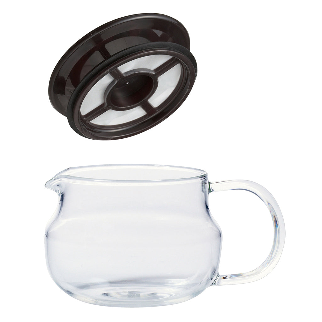 Théière en verre avec filtre intégré 280 ml