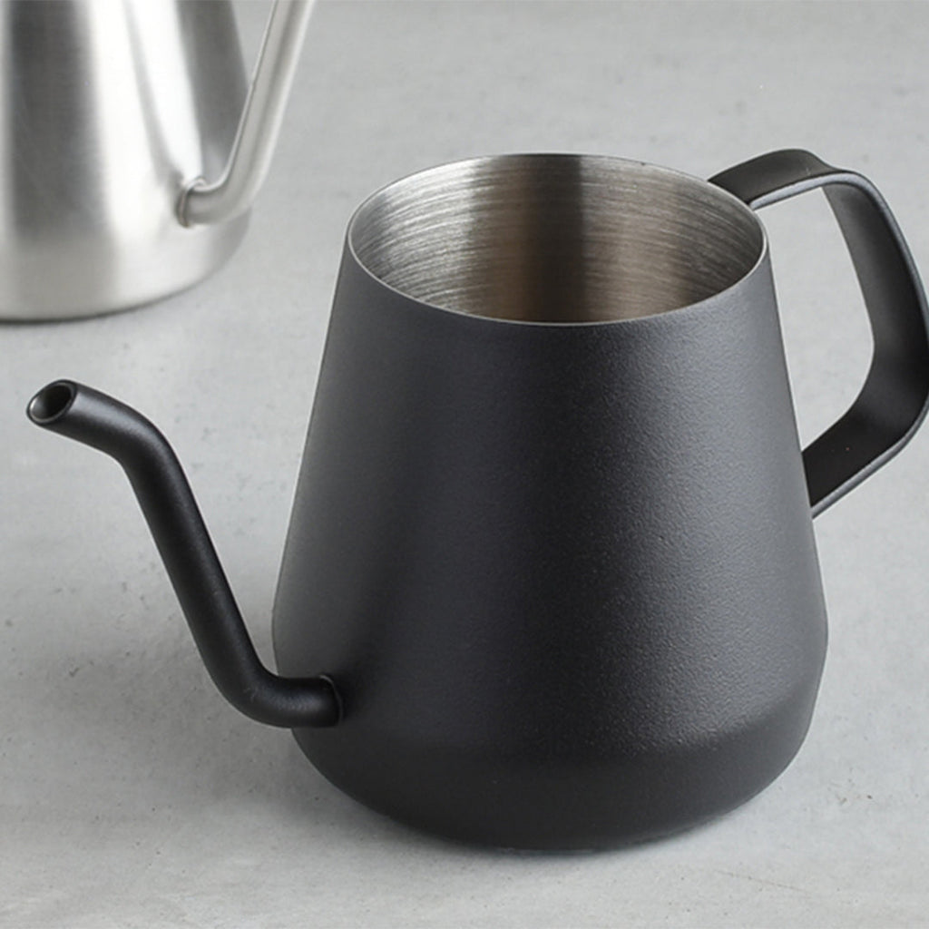 Bouilloire à café à col de cygne 430 ml noire