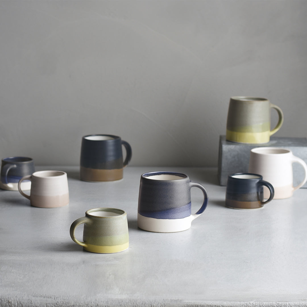 Mug à espresso en porcelaine fait main 110 ml