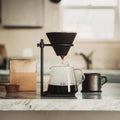 Support réglable pour cafetière à piston