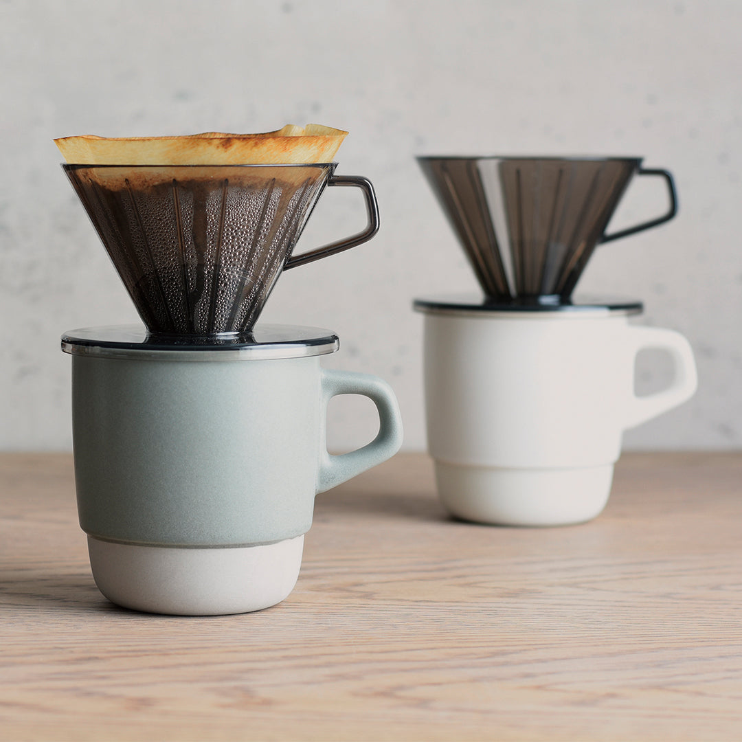 Cafetière à filtre 4 tasses en porcelaine