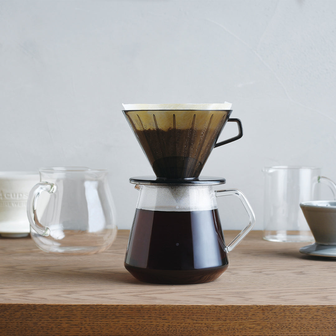 Cafetière à piston 2 tasses en plastique