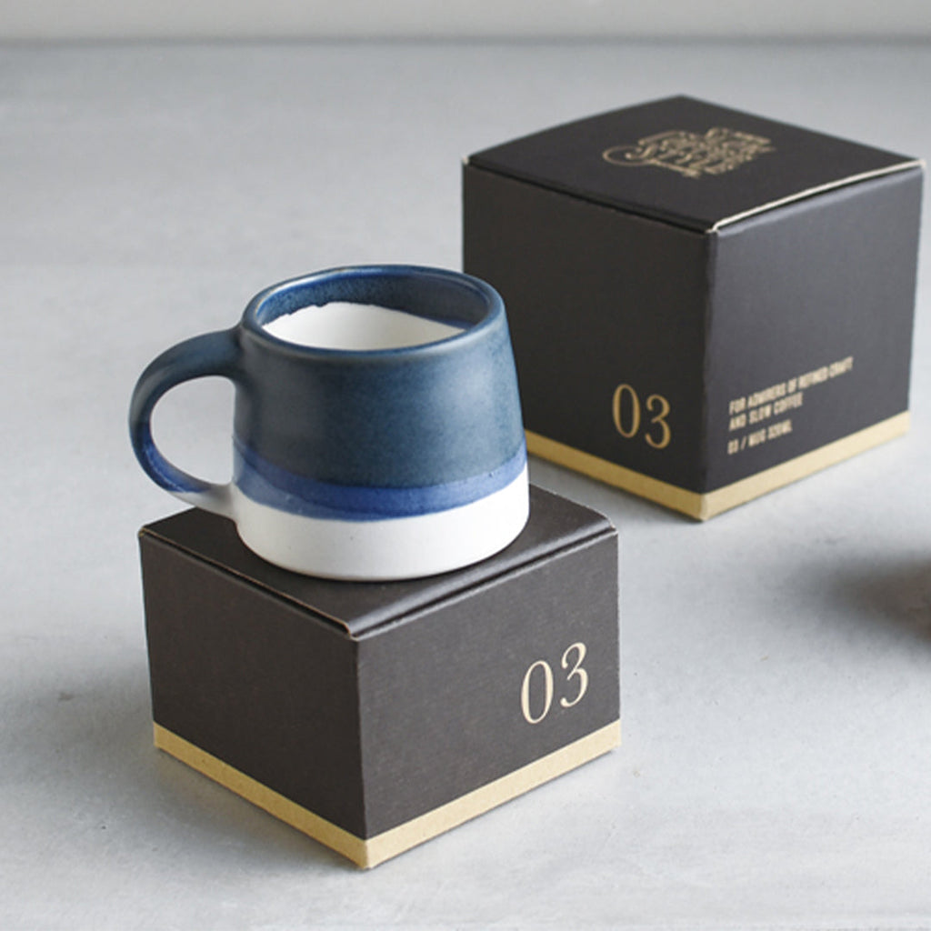 Mug à espresso en porcelaine fait main 110 ml