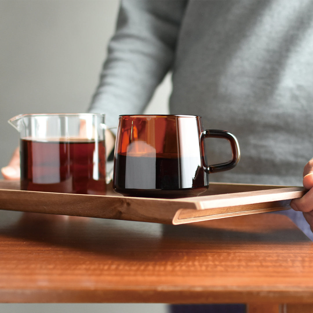 Gobelet en verre ambré 270ml