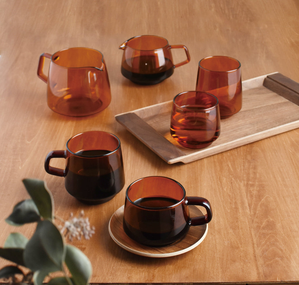 Gobelet en verre ambré 270ml