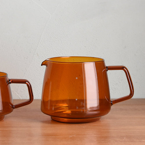 Cafetière en verre ambré 4 tasses