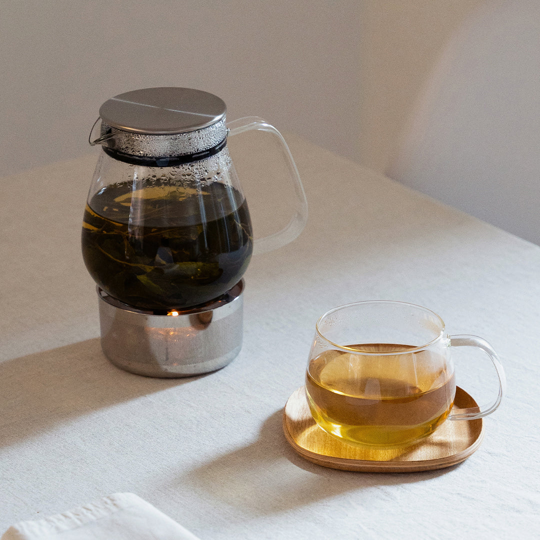 Théière en verre à bouton unique 720ml
